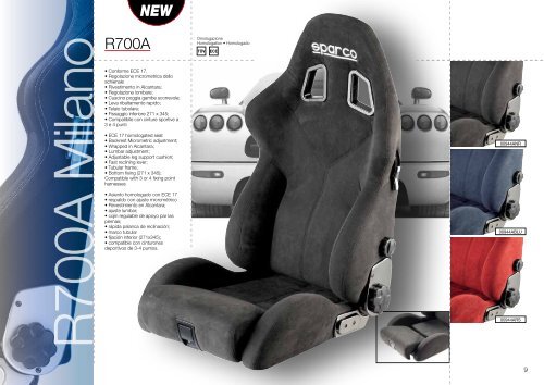 Sedili sportivi â¢ Sport seats â¢ Asientos d - RacingExpert