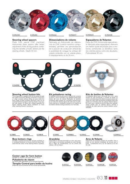 STEERING WHEELS VOLANTES VOLANTES - RacingExpert