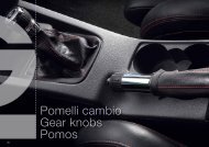 Pomelli cambio Gear knobs Pomos - RacingExpert