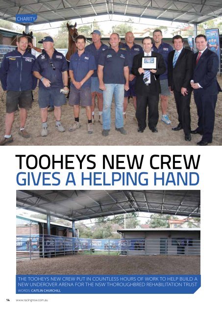 Tooheys New Crew - Racing NSW