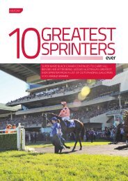 10 Greatest sprinters Ever - Racing NSW