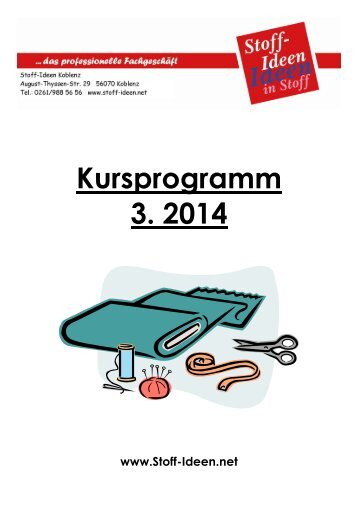 Kursprogramm 3. 2014