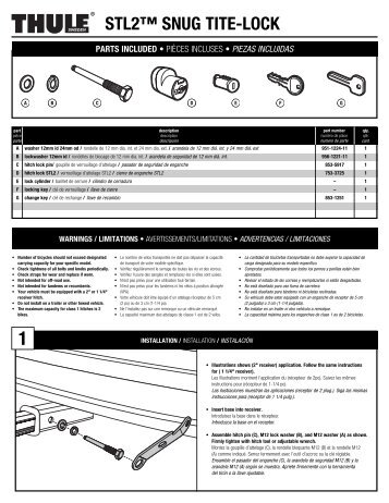 STL2â¢ SNUG TITE-LOCK - Rack Attack