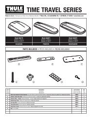 thule 668tt Frontier / 669tt Mountaineer / 667tt ... - Rack Attack