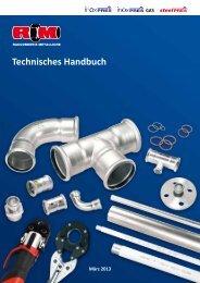 Technisches Handbuch - Raccorderie Metalliche S.p.A.
