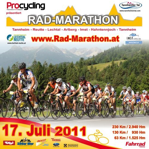 17. Juli 2011 - Rad-Marathon Tannheim