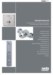 GESAMTKATALOG - Rada Armaturen GmbH