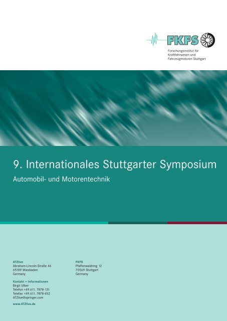 9. Internationales Stuttgarter Symposium - ATZlive