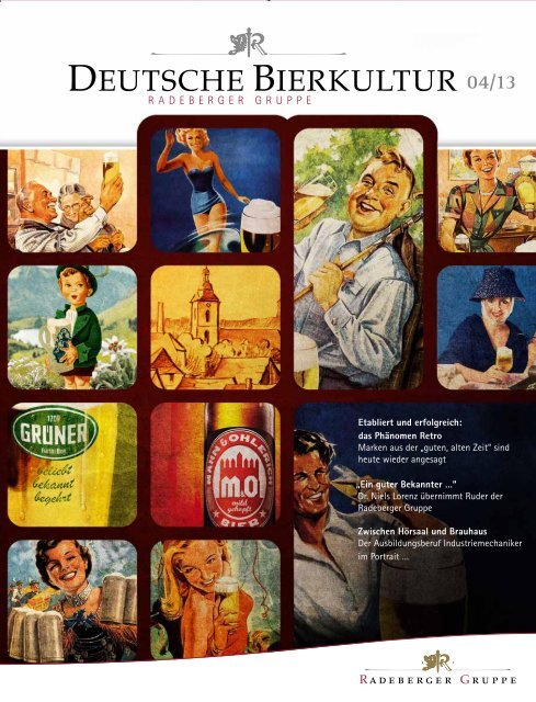 Deutsche Bierkultur 04 13 Radeberger Gruppe Kg