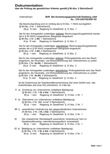 Abwasserzweckverband "Obere RÃ¶der", Sitz Radeberg