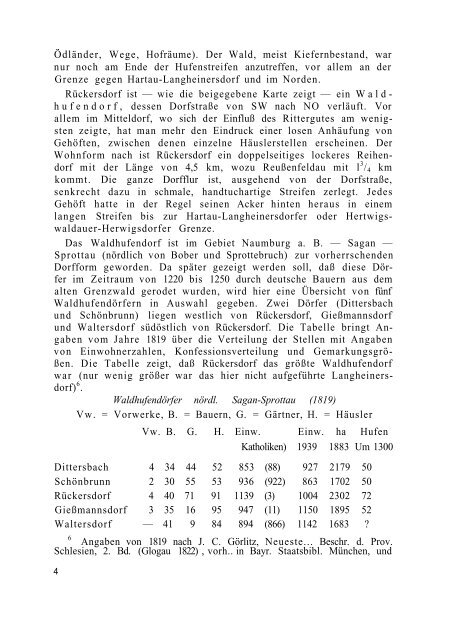 Georg Steller: RÃ¼ckersdorf Krs. Sprottau - Familie Spiegel in Radeberg