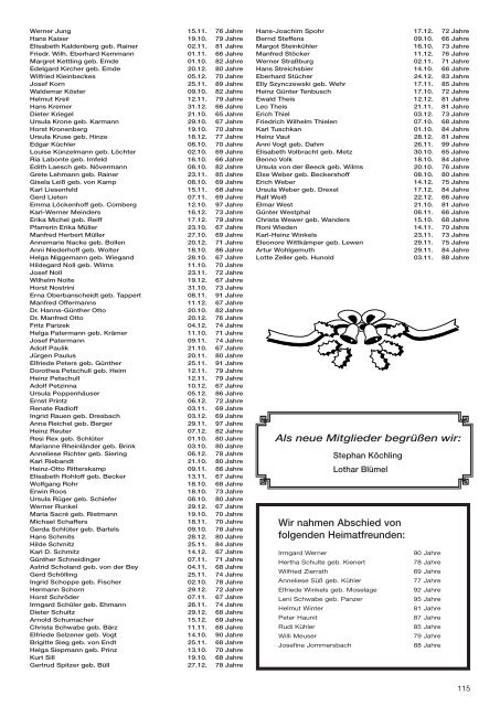 Dezember 2005 - Aule Mettmanner