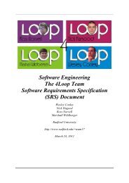 Software Requirements Specification Document Template - Radford ...