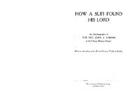 Subhan-How A Sufi Found His Lord.pdf - Radical Truth
