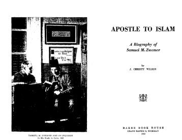 Wilson-Apostle To Islam.pdf - Radical Truth