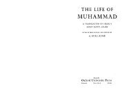 Guillaume--Life of Muhammad.pdf - Radical Truth