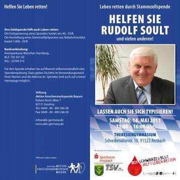 Helfen Sie Rudolf Soult - Radio Galaxy