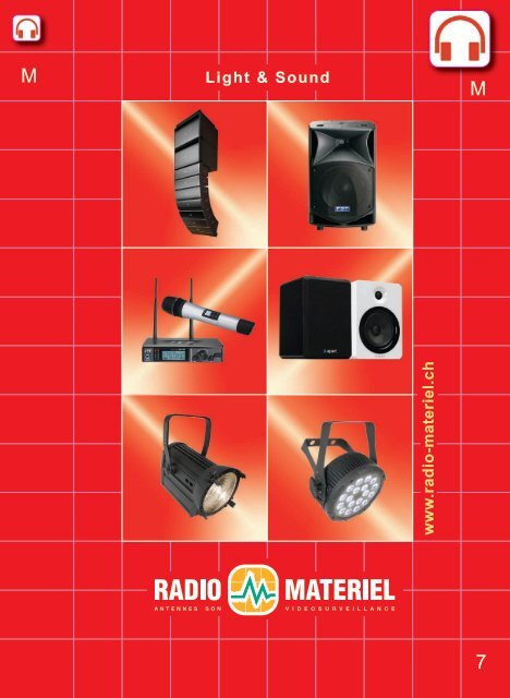www .radio-materiel.ch Light & Sound - Radio MatÃ©riel