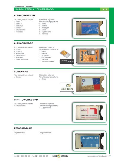 bisat - Radio Materiel