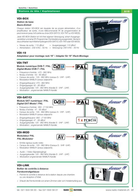 bisat - Radio Materiel