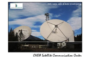 CHEIA Satellite Communication Center - Radiocom