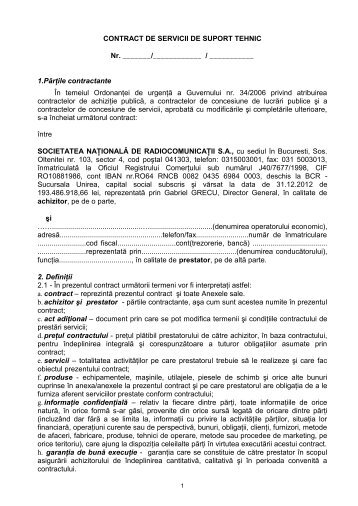 CONTRACT servicii suport se.pdf - Radiocom