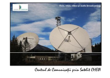 Centrul de Comunicaţii prin Satelit CHEIA - Radiocom