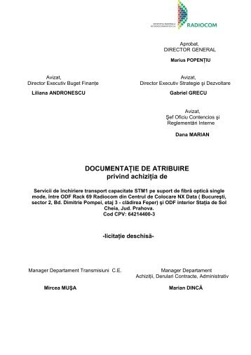 Documentatie Atribuire FO.pdf - Radiocom