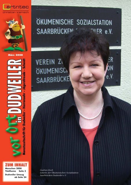 März 2008 Gudrun Koch Leiterin der Ökumenischen ... - artntec