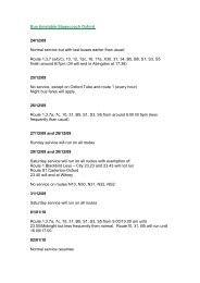 Bus timetable Stagecoach Oxford - thedms