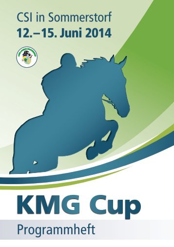 KMG Cup Sommerstorf - Programmheft