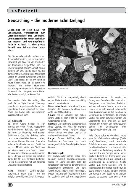 Editorial - Attiswil