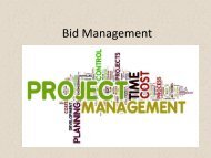 Bid Management