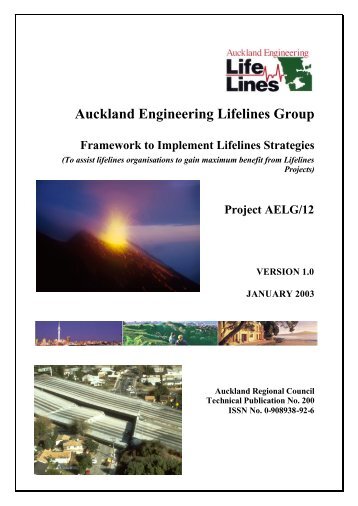 Auckland Engineering Lifelines Group - Ministry of Civil Defence ...