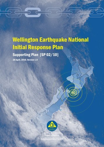 Wellington earthquake national initial response plan 28