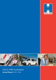 Annual Report 2005-2006 - Drug Arm