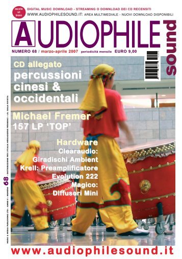 ANUMERO 68 / marzo-aprile 2007 periodicità ... - Audiophile Sound