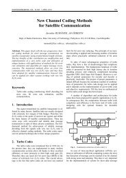 New Channel Coding Methods for Satellite ... - Radioengineering