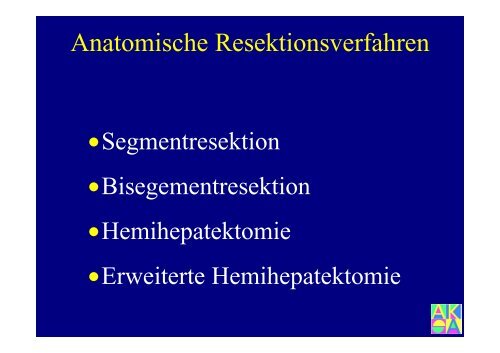 Bildgebung der Leber - Institut für Radiologie, Nuklearmedizin und ...