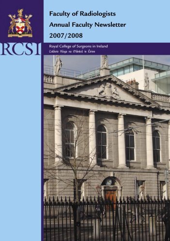 Annual Report 2007-2008 - Faculty of Radiologists