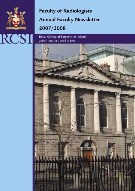 Annual Report 2007-2008 - Faculty of Radiologists