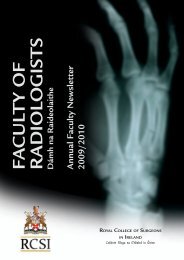 Annual Report 2009-2010 - Faculty of Radiologists