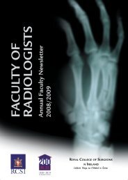Annual Report 2008-2009 - Faculty of Radiologists