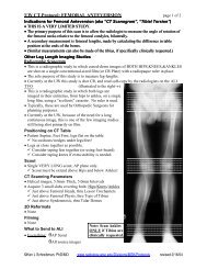 UW CT Protocol: FEMORAL ANTEVERSION