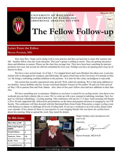 December 2011 - Department of Radiology