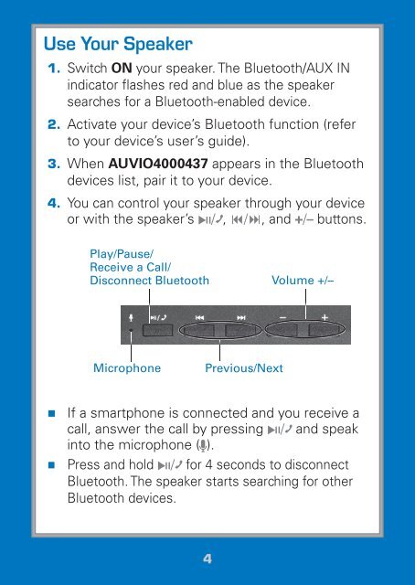 PBT1000 Portable Bluetooth Â® Speaker - Radio Shack