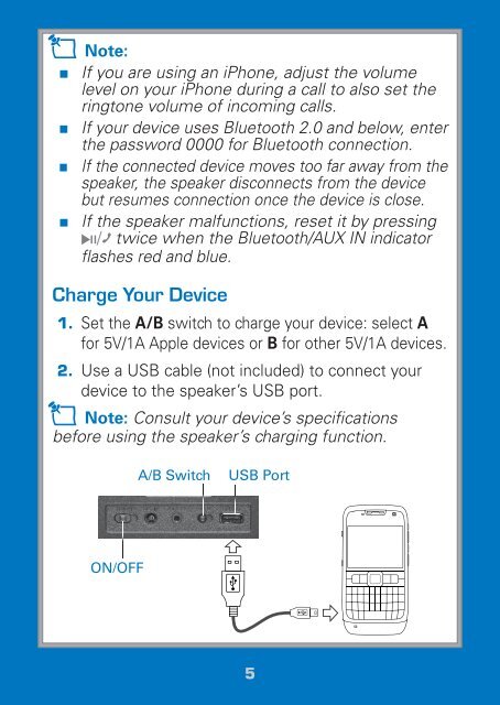 PBT1000 Portable Bluetooth Â® Speaker - Radio Shack