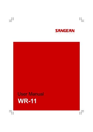 User Manual - Radio Shack