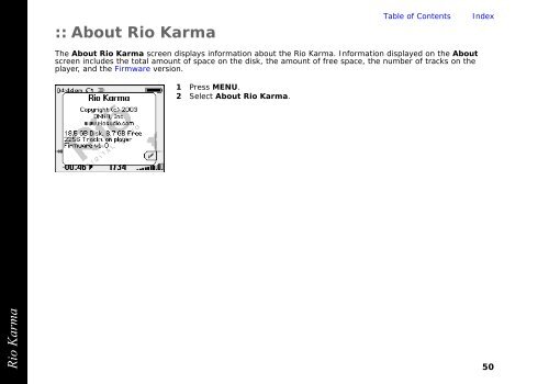 Rio Karma - Radio Shack