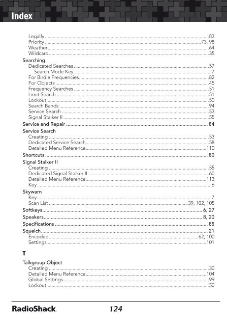 Digital Trunking â Desktop/Mobile Radio Scanner - Radio Shack